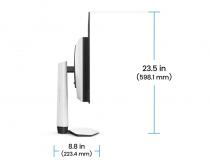 32 inča Mobiuz EX321UZ 4K 3840x2160 QD-OLED 240 Hz USB-C 90W gaming monitor beli slika