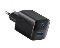 323 33W USB-C zidni punjač 2-porta (USB-A i USB-C), crni slika