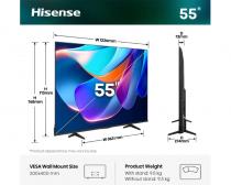 55 inča 55E6ST DLED 4K UHD Smart TV slika