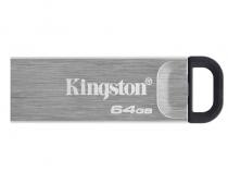 64GB DataTraveler Kyson USB 3.2 flash DTKN/64GB sivi slika