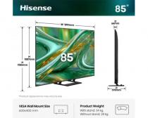 85 inča 85E8S ULED Mini LED 4K UHD Smart TV slika