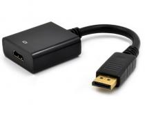 Adapter DisplayPort (M) - HDMI (F) crni slika