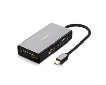 Adapter konverter Mini DP - HDMI/VGA/DVI MD114 Ugreen slika