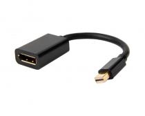 Adapter Mini Display port (M) - Display Port (F) crni slika