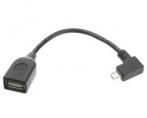 Adapter USB 2.0 (F) - Micro 5pina (M) - OTG 0.15m slika