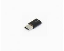 Adapter USB 3.1 tip C (M) - Micro USB (F) crni slika