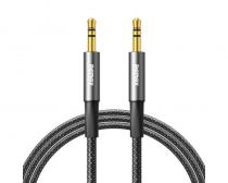 AUX Audio kabl (3,5mm-3,5mm)crni 2.5m slika