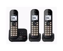 Bežicni telefon Panasonic KX-TGC463GB sa tri slušalice i sekretaricom slika