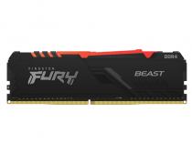 DIMM DDR4 8GB 3200MHz KF432C16BBA/8 Fury Beast RGB slika
