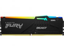 DIMM DDR5 16GB 5600MT/s KF556C40BBA-16 Fury Beast Black RGB XMP slika