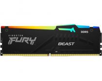 DIMM DDR5 16GB 6800MT/s KF568C34BBEA-16 FURY Beast Black RGB EXPO slika