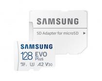 EVO PLUS MicroSDXC 128GB class 10 + SD Adapter MB-MC128KA slika