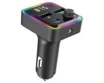 FM Transmiter i punjač Kettz Floyd Bluetooth/2xUSB QC3.0/Type-C PD30W/LED slika
