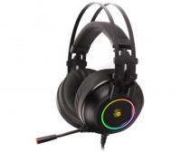 G528C Bloody Virtual 7.1 RGB Gaming crne slušalice slika