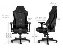 HERO Gaming stolica crna slika
