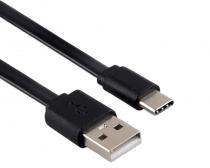 Kabl 2.0 USB A - USB 3.1 tip C M/M 5A 1m crni slika