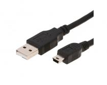 Kabl 2.0 USB A - USB Mini-B M/M 1.8m crni slika