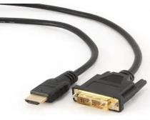 Kabl HDMI - DVI 18+1 Gembird CC-HDMI-DVI-10 3m slika