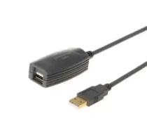 Kabl USB A - USB A M/F produžni sa pojačivačem 5m E-Green slika