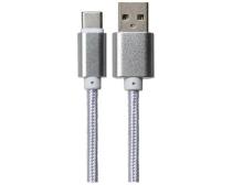 Kabl Velteh USB 2.0 na Tip C 1m/srebrni slika