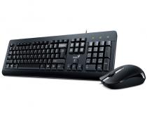 KM-160 USB YU crna tastatura+ USB crni miš slika