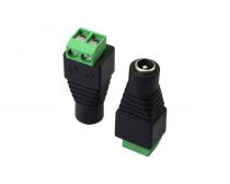 Konektor DC(F) 12V Terminal sraf (pak 10kom) slika