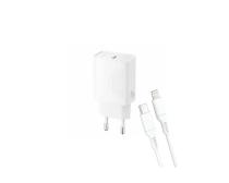 Kućni punjač XO L160 fast 20W Type C + lightning kabal slika