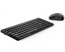 LuxeMate Q8100 Wireless USB YU crna tastatura + miš slika
