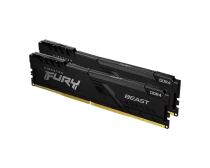 Memorija DDR4 16GB (2x8GB) 3600MHz Kingston Fury Beast KF436C17BBK2/16 slika