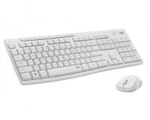 MK295 Silent Wireless Combo US tastatura + miš bela slika
