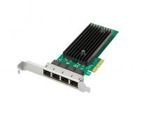 PCI-Express x4 kontroler na 4-porta 2.5 Gigabit Ethernet (Intel I226) slika