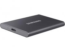 Portable T7 1TB sivi eksterni SSD MU-PC1T0T slika