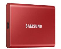 Portable T7 500GB crveni eksterni SSD MU-PC500R slika