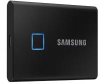Portable T7 Touch 1TB crni eksterni SSD MU-PC1T0K slika