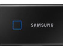 Portable T7 Touch 2TB crni eksterni SSD MU-PC2T0K slika