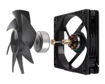 PROART PF120 FAN PWM BLACK  ventilator crni slika