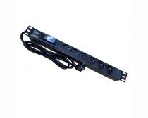 Produžni kabl PDU/6-Way (1P 16A), 2m, sa osiguračem slika