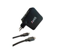 Punjač univerzalni ZEUS ZUS-NB65 PDC USB-C 65W za laptop,tablet,smart phone slika