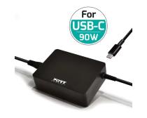 Punjač za Laptop Port Designs 90W Type C EU slika
