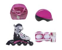 Roleri za decu XS (26-29)ABEC-5/roza slika