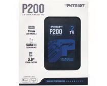 SSD 2.5 SATA3 2TB Patriot P210 520MBS/430MBS P210S2TB25 slika