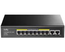 Svič 10/100/1000 10-port Cudy GS1010PE 8 Gbit PoE+ port/2 Gbit Uplink porta 120W slika