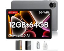 Tablet 10.1 Blackview Tab 20 Wifi 800x1280 HD+ IPS/4GB/64GB/5MP-8MP/Android 15/gray slika