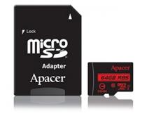 UHS-I U1 MicroSDXC 64GB class 10 + Adapter AP64GMCSX10U5-R slika