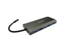 USB-C HUB + M.2 SSD kućište LC-Power LC-HUB-C-MULTI-7-M2 slika