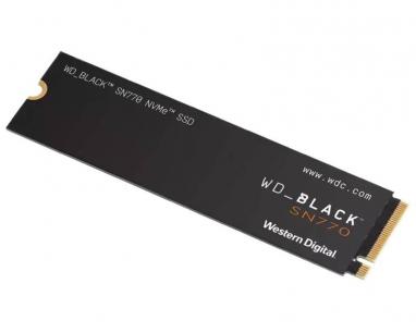 1TB M.2 NVMe SSD Gen4 WDS100T3X0E SN770 Black