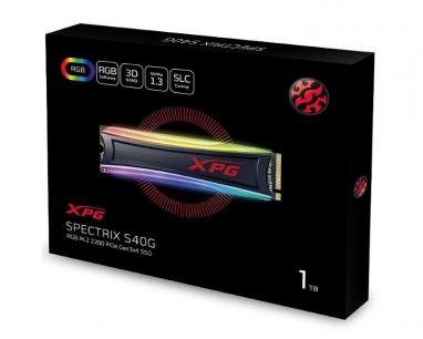 1TB M.2 PCIe Gen3 x4  XPG SPECTRIX S40G RGB AS40G-1TT-C SSD