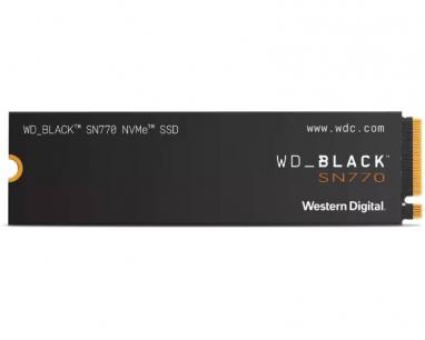 250GB M.2 NVMe SSD Gen4 WDS250G3X0E SN770 Black