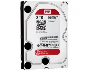2TB 3.5" SATA III 64MB IntelliPower WD20EFRX Red outlet