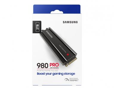 2TB M.2 NVMe MZ-V8P2T0CW 980 Pro Series Heatsink SSD